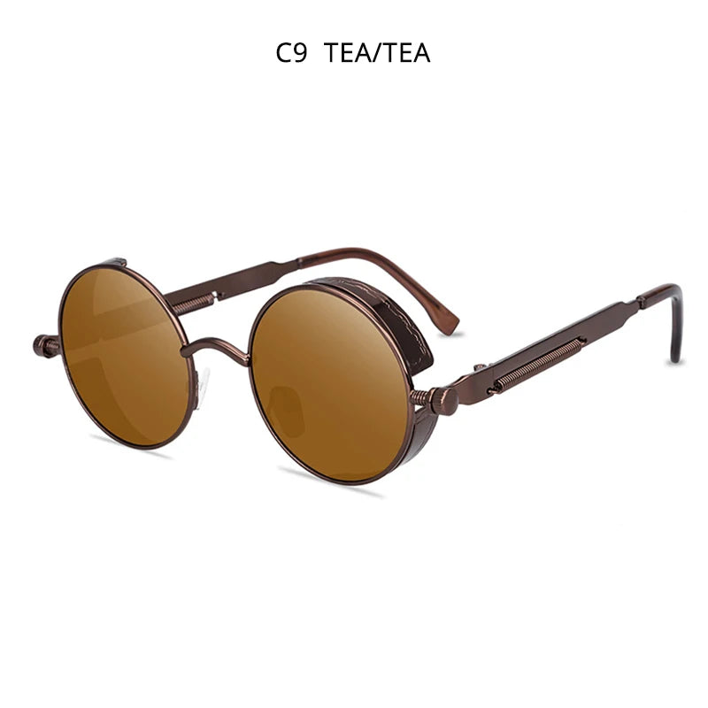 Kính Râm Cổ Điển Gothic Steampunk UV400 Nam Nữ - Daisan Mart