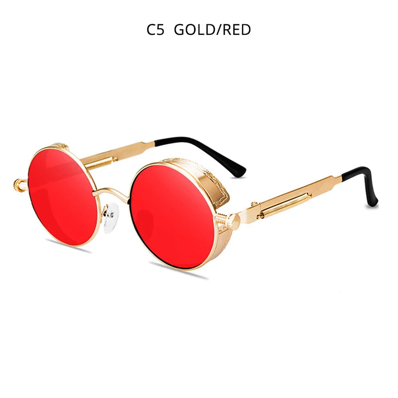 Kính Râm Cổ Điển Gothic Steampunk UV400 Nam Nữ - Daisan Mart