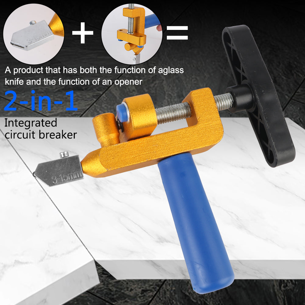 Dao Cắt Gạch Kính 2in1 Chuyên Nghiệp Đa Năng - Daisan Mart
