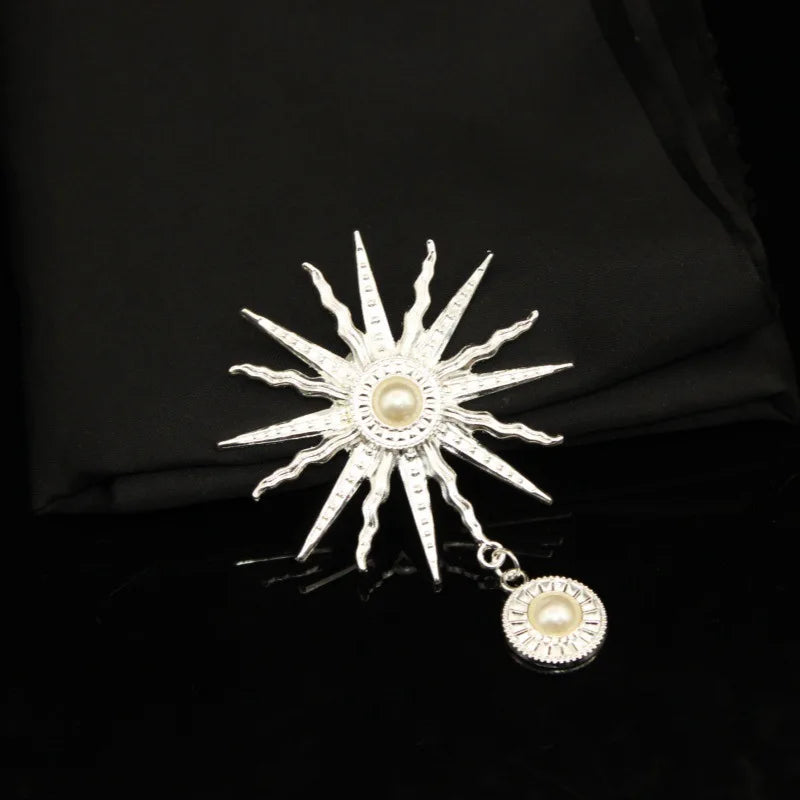 Mặt Dây Chuyền Hợp Kim Vàng Bạc Ngọc Trai DIY Bow