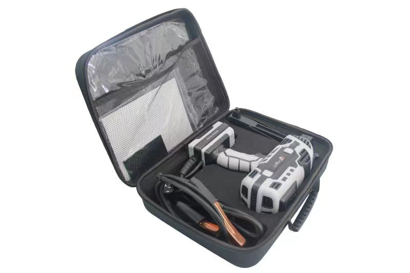 4600W 高效能半自動焊接機 - 110V 手持式電弧焊接機，具有數位智慧電流推力，適合 2.5 毫米電極，專業用途便攜式焊接機