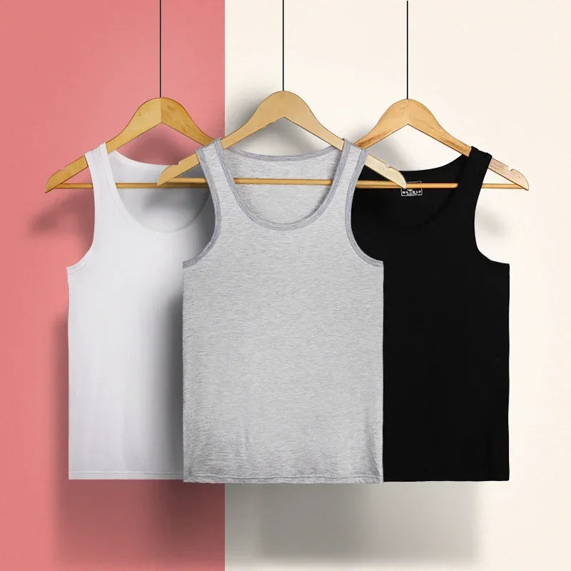 Áo Ba Lỗ Nam Thể Thao Thời Trang Hè Ôm Dáng Modal - Daisan Mart