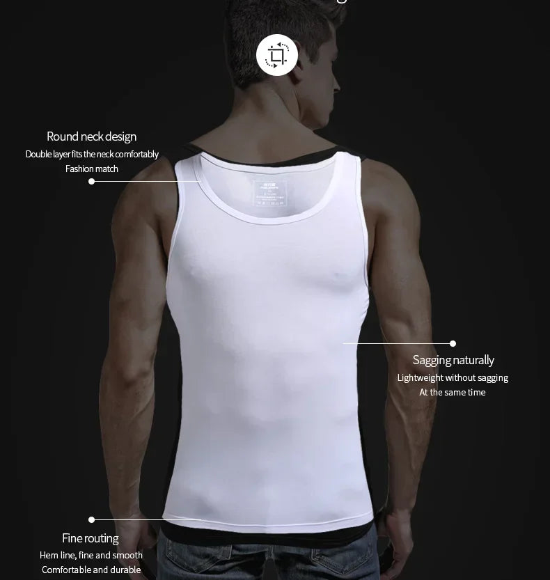 Áo Ba Lỗ Nam Thể Thao Thời Trang Hè Ôm Dáng Modal - Daisan Mart