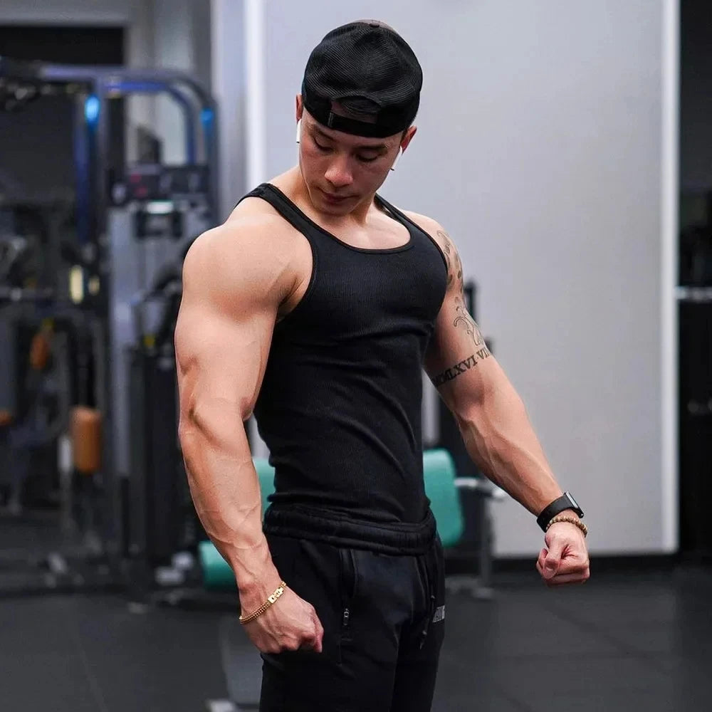 Gym Tank Nam Thoáng Khí Size M-3XL Body Fit - Daisan Mart