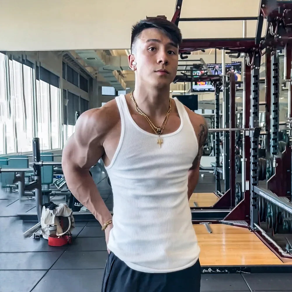 Gym Tank Nam Thoáng Khí Size M-3XL Body Fit - Daisan Mart