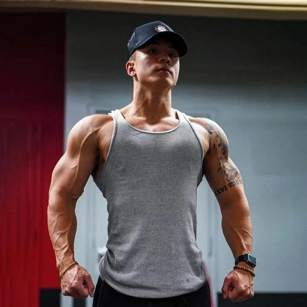 Gym Tank Nam Thoáng Khí Size M-3XL Body Fit - Daisan Mart