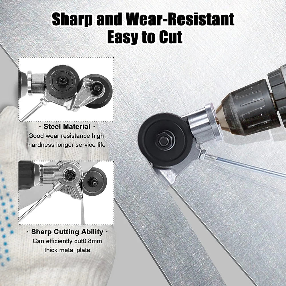 Đầu Cắt Tôn Kim Loại Gắn Máy Khoan Đa Năng DIY - Daisan Mart