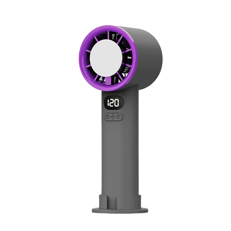 Xiaomi New Mini Handheld Fan 120 Speed Portable Desktop Fans Instant Cooling with Ice Mode Rechargeable Stylish Fan for Women - Daisan Mart