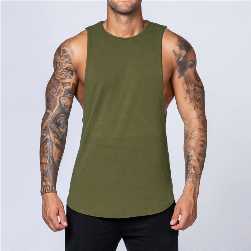 Áo Tank Nam Tập Gym Mùa Hè Thoáng Khí Cotton - Daisan Mart