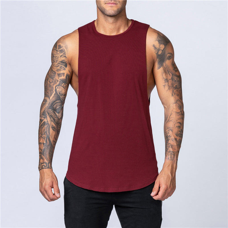 Áo Tank Nam Tập Gym Mùa Hè Thoáng Khí Cotton - Daisan Mart