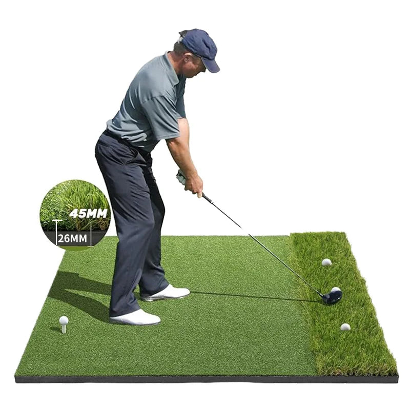 4in1 Premium Multi-Function Golf Mat 5x4ft Pro Practice