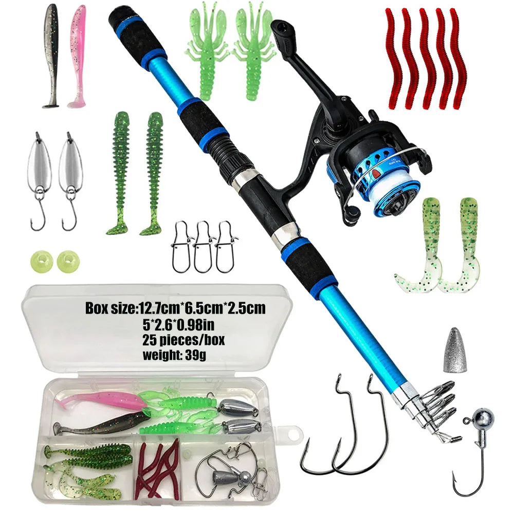 Cần Câu Trẻ Em - Dụng Cụ Câu Cá Thể Thao Ajing - Daisan Mart