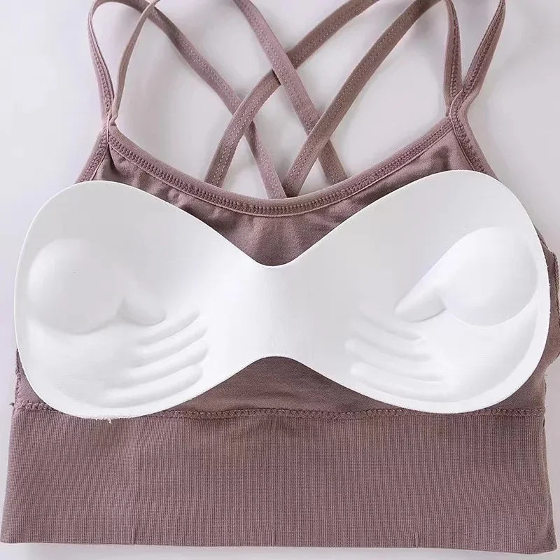 Áo Tập Nữ Đẹp: Thể Thao, Vắt Chéo, Nâng Đỡ, Thoáng Mát - Daisan Mart
