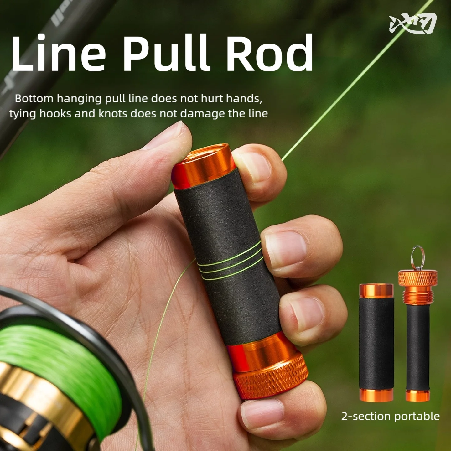 Aluminum Alloy Anti-Slip Knot Puller Tool - Line Pulling & Hook Tying Tool,Hand Protection FG/Blood Knots Multiuse Bobbin Knotte - Daisan Mart
