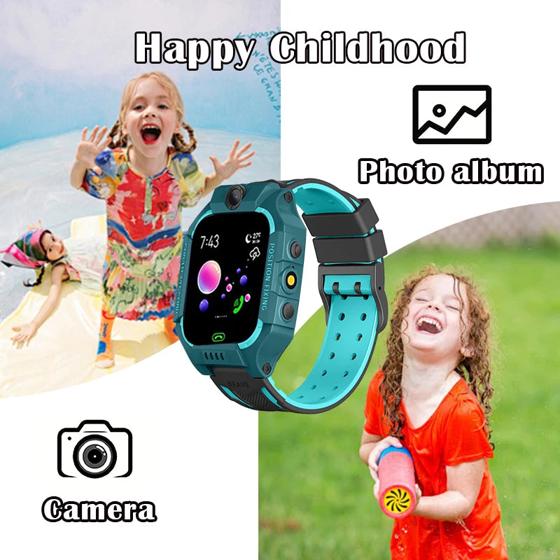 Đồng Hồ Thông Minh Trẻ Em Kèm Camera & Trò Chơi AI - Daisan Mart