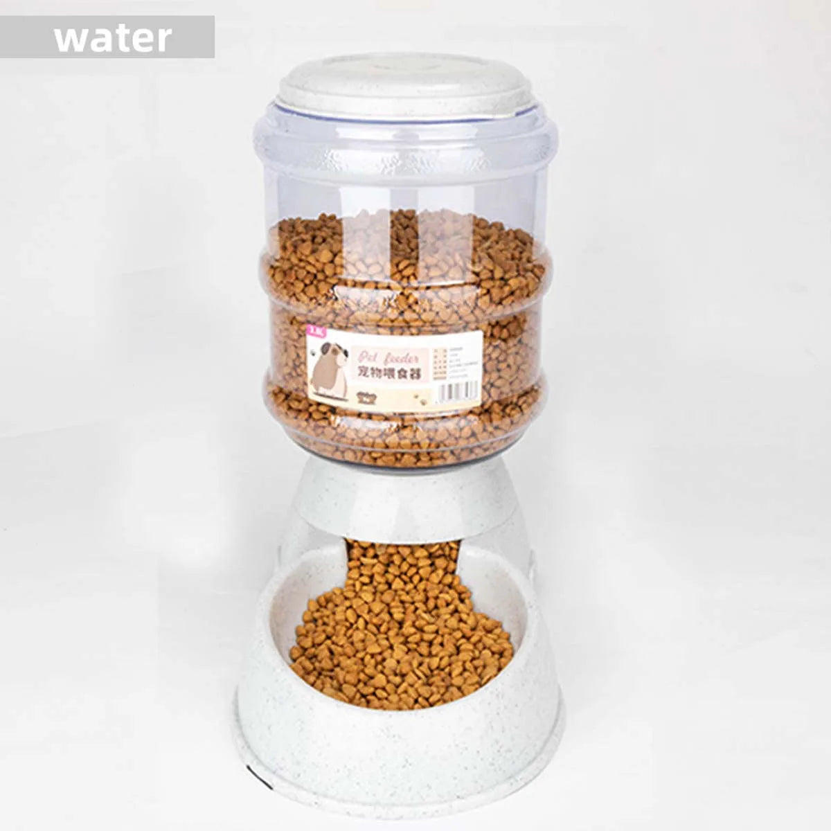 Automatic Pet Feeder 3.8L Large Capacity Pet Feeder and Water Dispenser Plastic Water Bottle Pet Supplies Bowl For Cats And Dogs - Daisan Mart