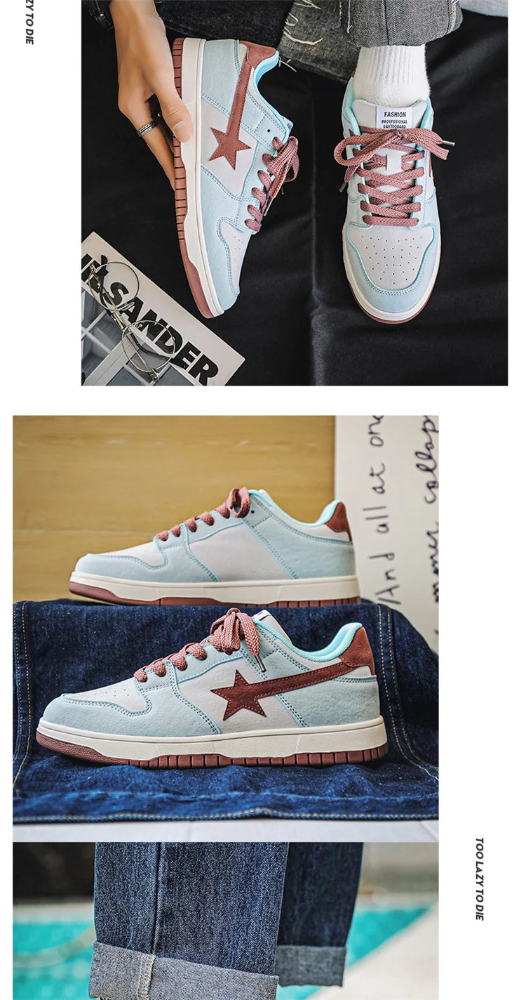 Giày Thể Thao Xu Hướng Hè Thu - Sneaker Ngôi Sao Unisex