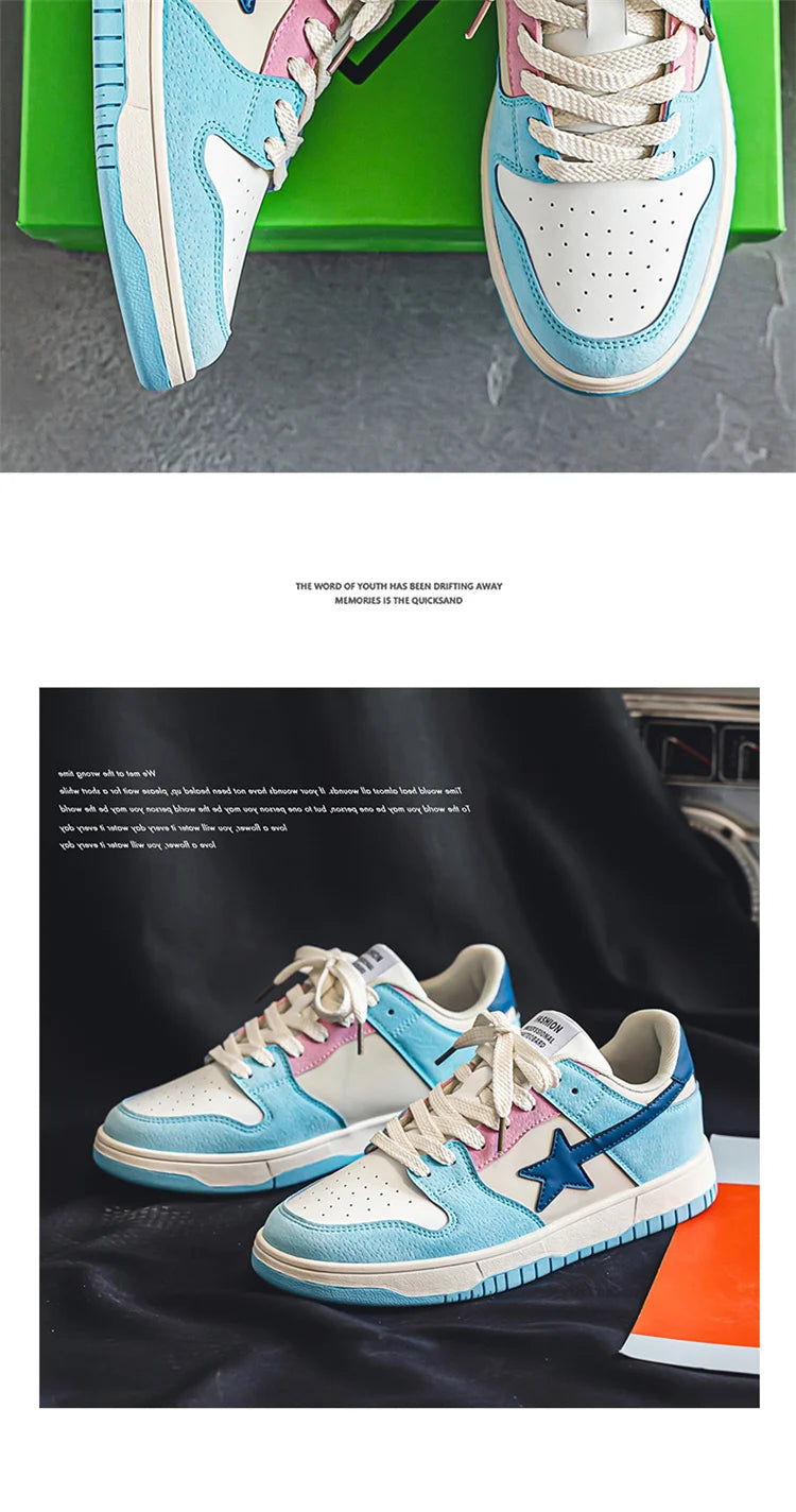 Giày Thể Thao Xu Hướng Hè Thu - Sneaker Ngôi Sao Unisex