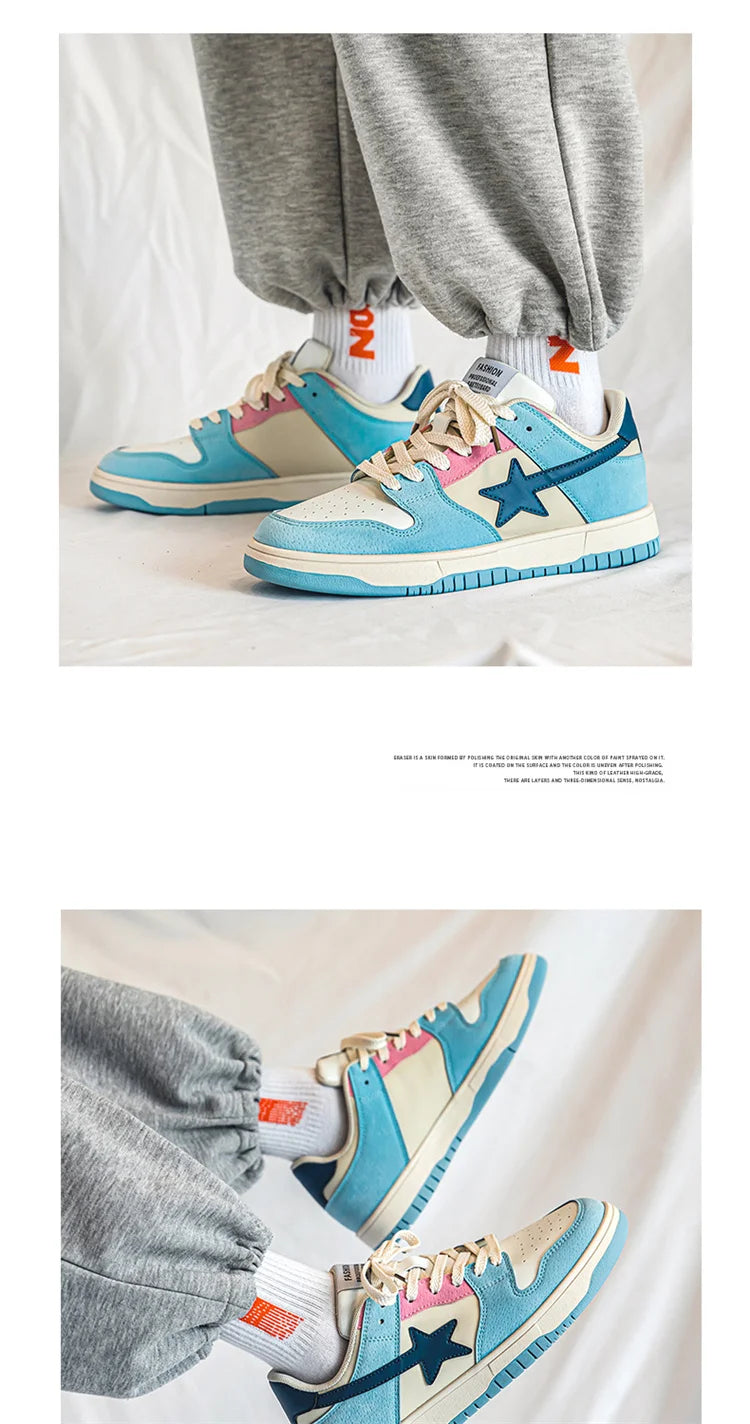 Giày Thể Thao Xu Hướng Hè Thu - Sneaker Ngôi Sao Unisex