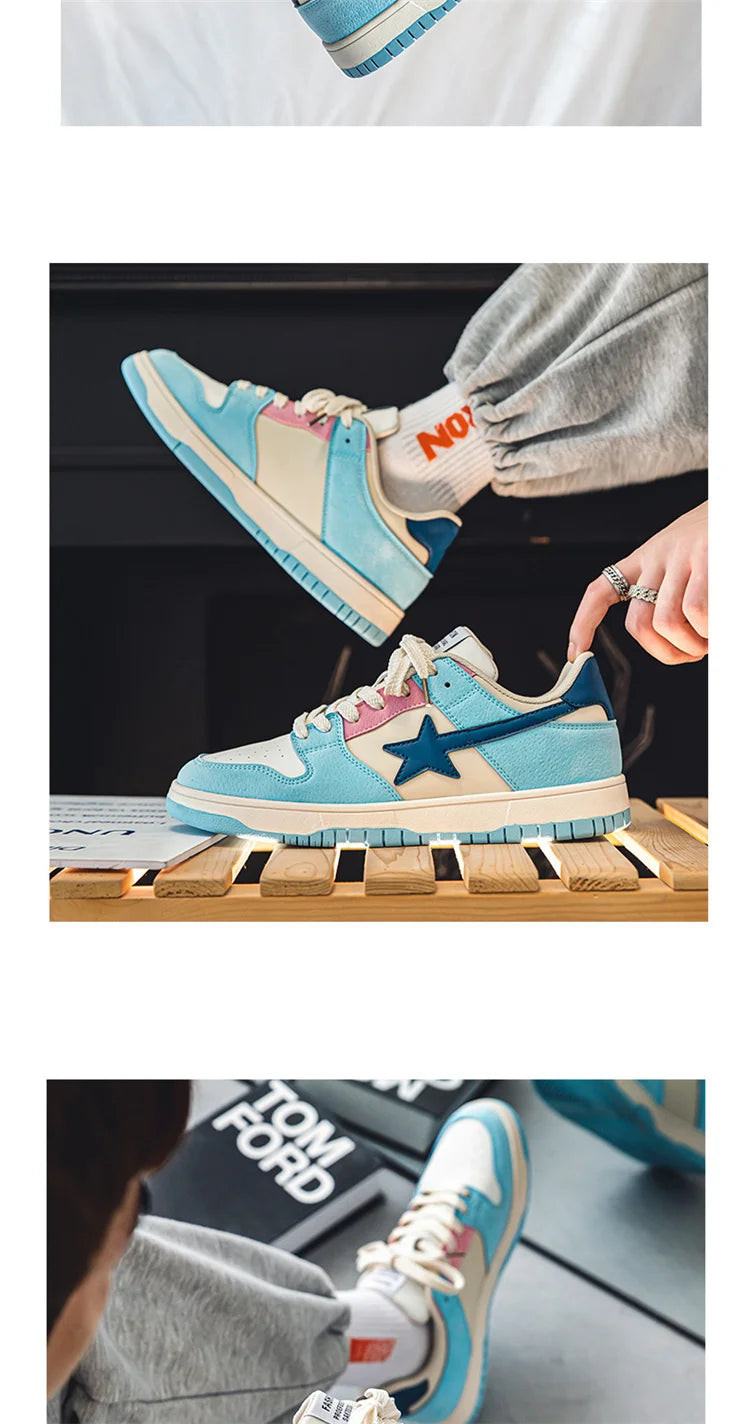 Giày Thể Thao Xu Hướng Hè Thu - Sneaker Ngôi Sao Unisex