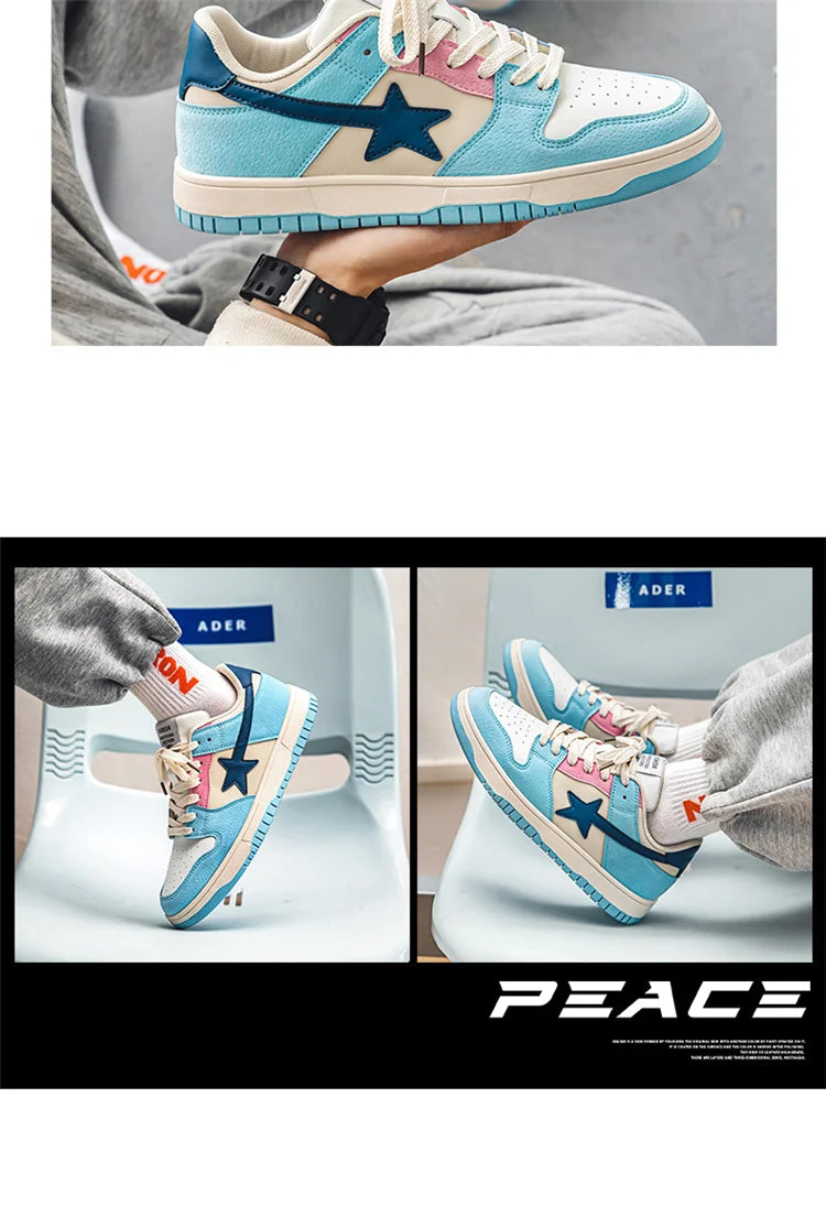 Giày Thể Thao Xu Hướng Hè Thu - Sneaker Ngôi Sao Unisex