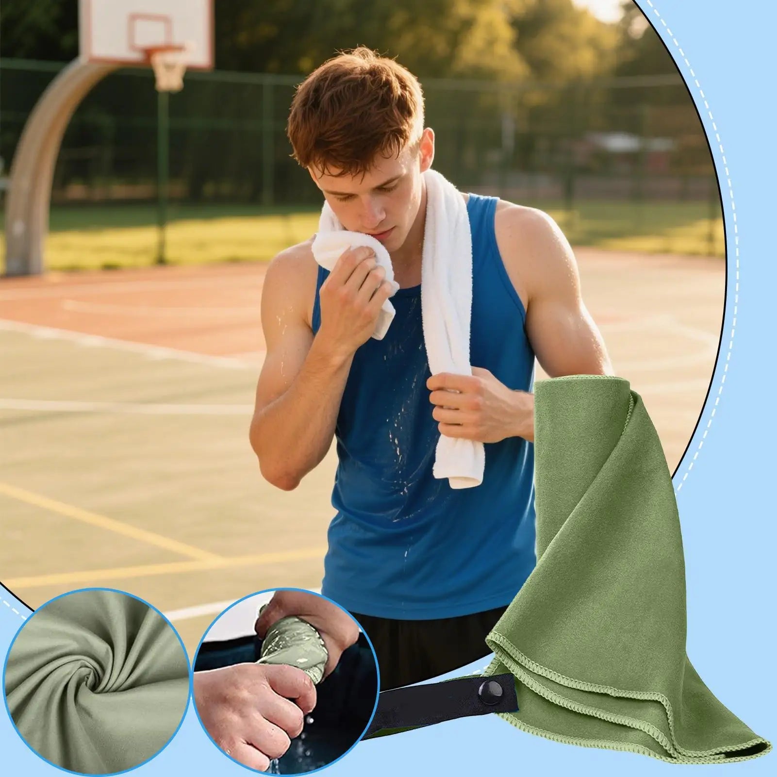 Microfiber Quick Dry Travel Towel Super Absorbent Soft Bath Sheet Sports Quick-Drying Super Absorbent Camping Towel Travel Towel - Daisan Mart