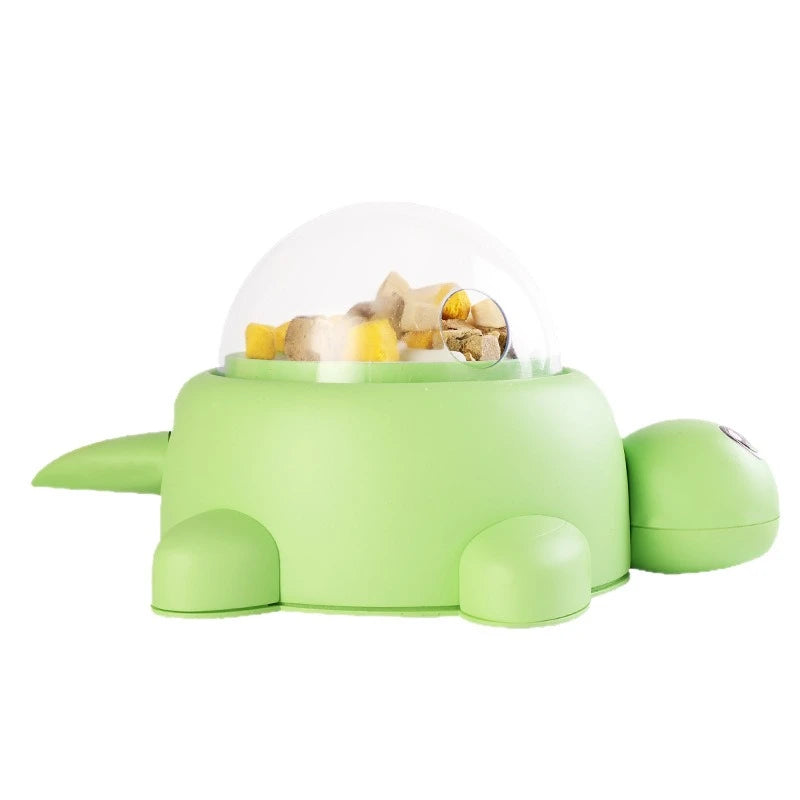 Pet Pressing Small Turtle Feeder Cat Dog Puzzle Interactive Food Leak Toy Automatic Feeder - Daisan Mart