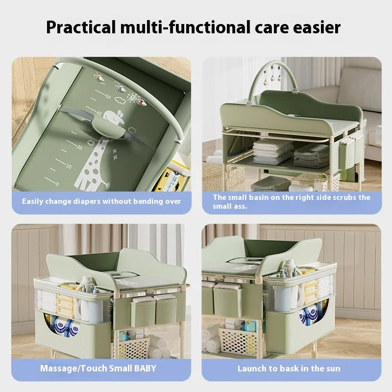 Bàn Tiện Ích Chăm Sóc Bé - Tắm, Thay, Massage - Daisan Mart