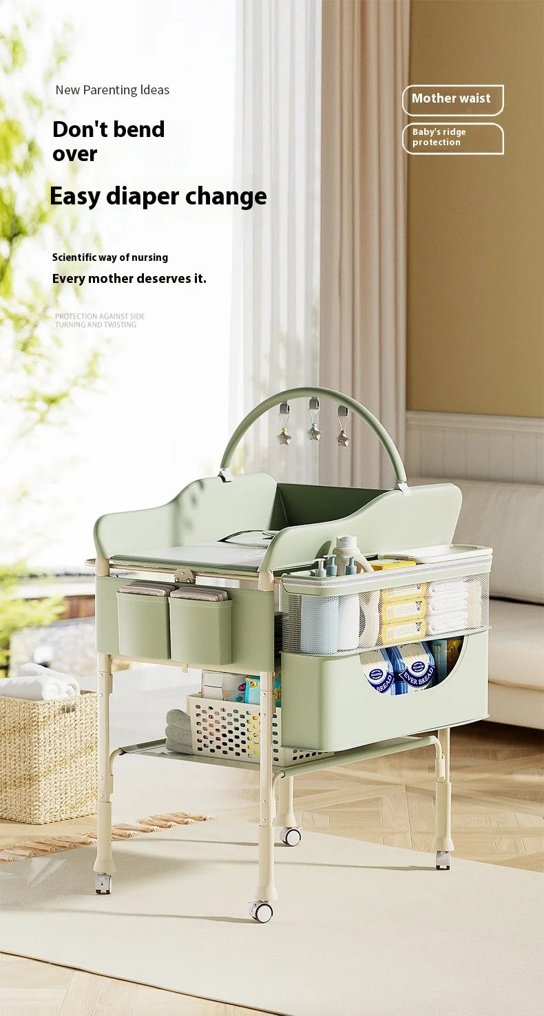 Bàn Tiện Ích Chăm Sóc Bé - Tắm, Thay, Massage - Daisan Mart