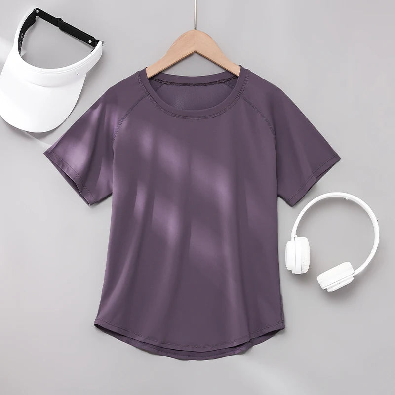 Áo Thể Thao Nữ DRUR Yoga, Nhanh Khô, Co Giãn, Thoáng - Daisan Mart