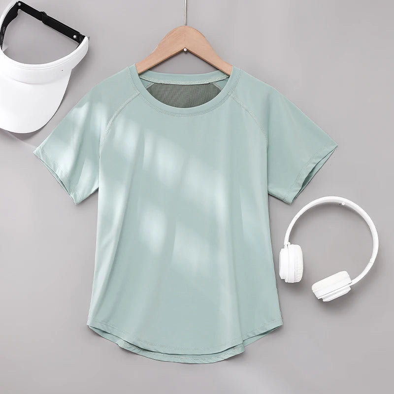 Áo Thể Thao Nữ DRUR Yoga, Nhanh Khô, Co Giãn, Thoáng - Daisan Mart