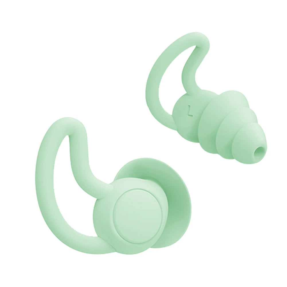 Nút tai silicone chống nước, giảm ồn, bơi & ngủ - Daisan Mart