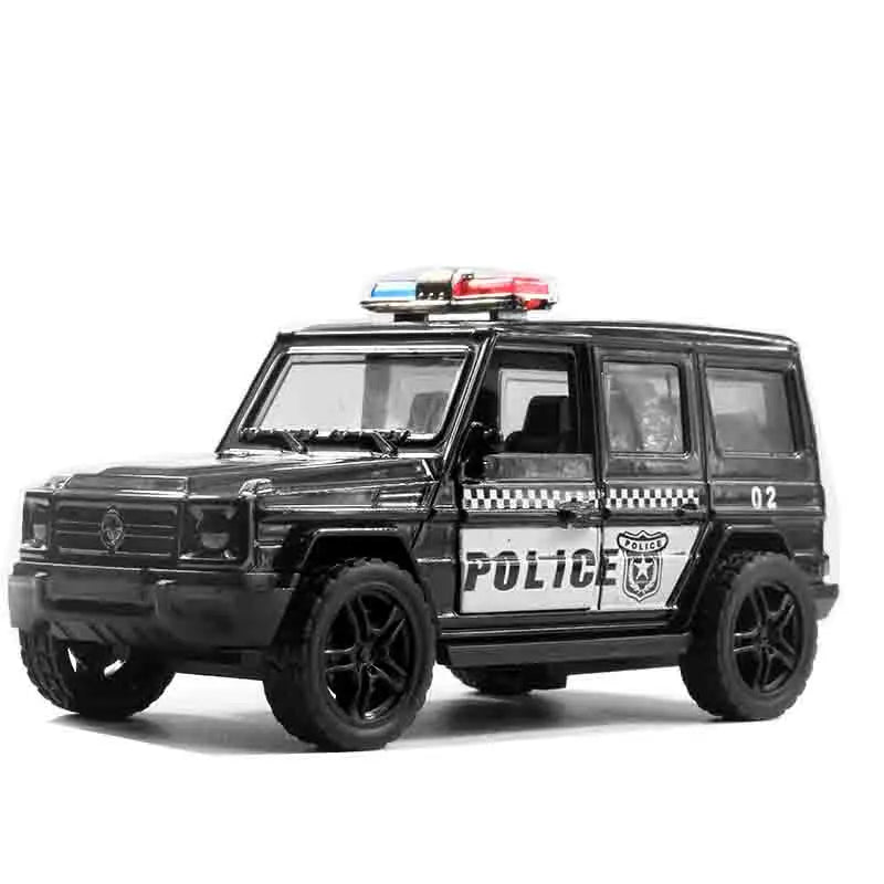 Xe Đồ Chơi Hợp Kim Cảnh Sát & Cứu Hỏa Có Âm Thanh & Đèn - Daisan Mart