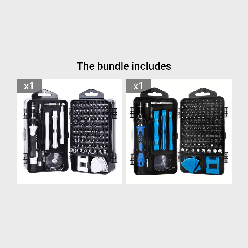 117in1 Multi-Tool Kit For Electronics
