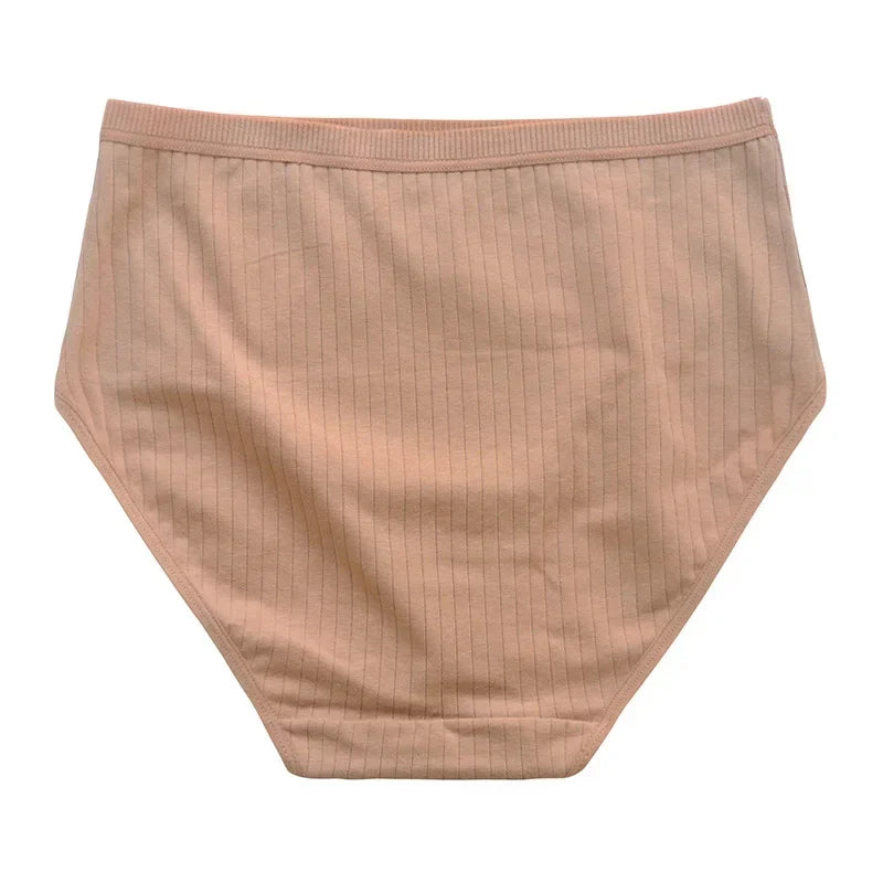 Quần Lót Nữ Cotton Cạp Cao Thoáng Mát Size Lớn 6 Cái - Daisan Mart