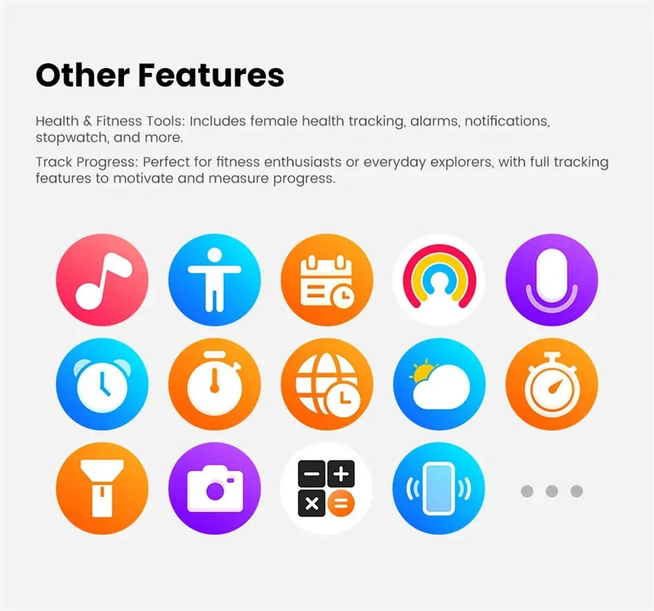 2025款智慧手錶，支援GPS、AMOLED螢幕、5ATM防水、藍牙通話