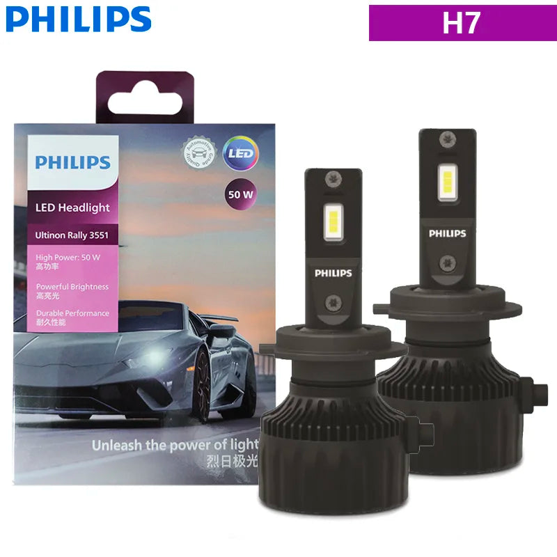 Bóng Đèn LED Philips Ultinon Rally 3551 Siêu Sáng 50W - Daisan Mart