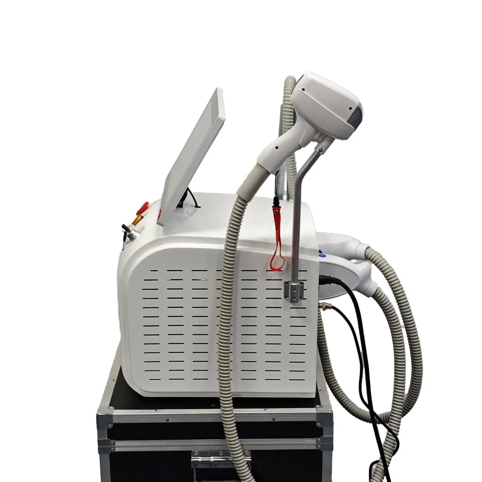 808 Diode Laser Hair Removal Machine 4-Wave Painless Permanent Portable 4000W Device  Soprano Titanium - Daisan Mart