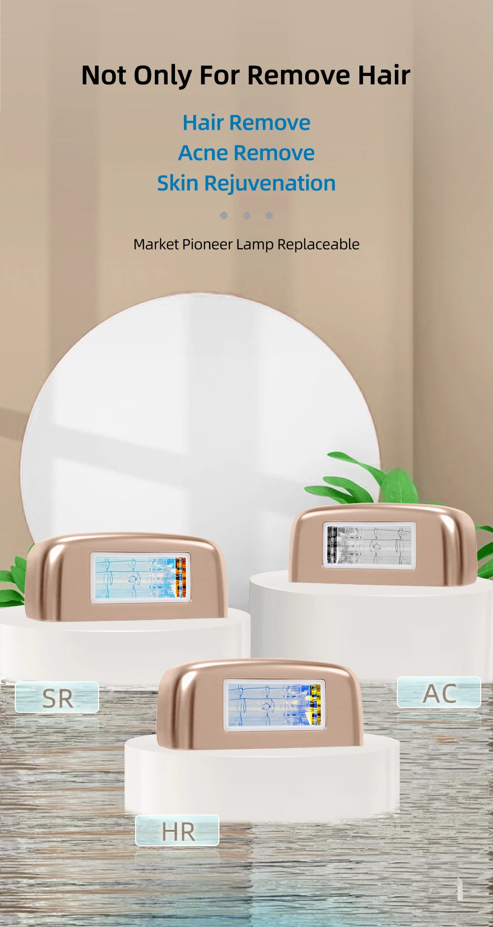 Máy triệt lông lạnh MLAY T14 IPL 3in1 cho nam nữ - Daisan Mart