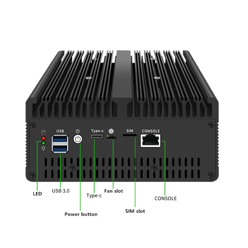 Máy Chủ Mini Topton Firewall i7/i5 10G SFP Công Nghiệp - Daisan Mart