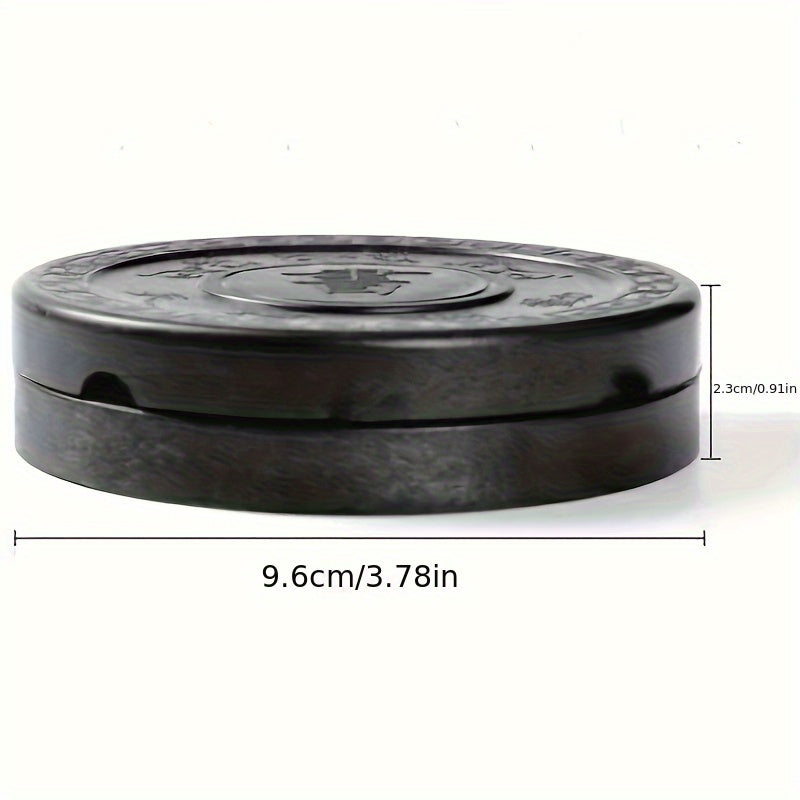 [Tai Chi Inkstone] 1pc Tai Chi Inkstone | with Lid and Inkwell for Calligraphy and Painting Supplies