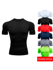 Áo Thun Nam Tập Gym Co Dãn Thoáng Khí Cho Mùa Hè - Daisan Mart
