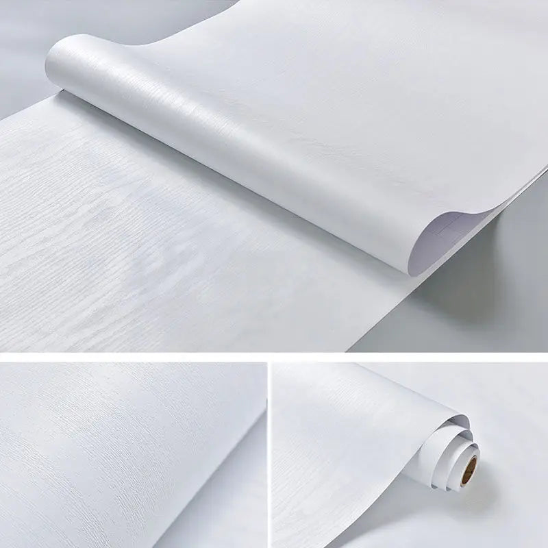 Giấy dán tường giả gỗ chống nước tự dán PVC - Daisan Mart