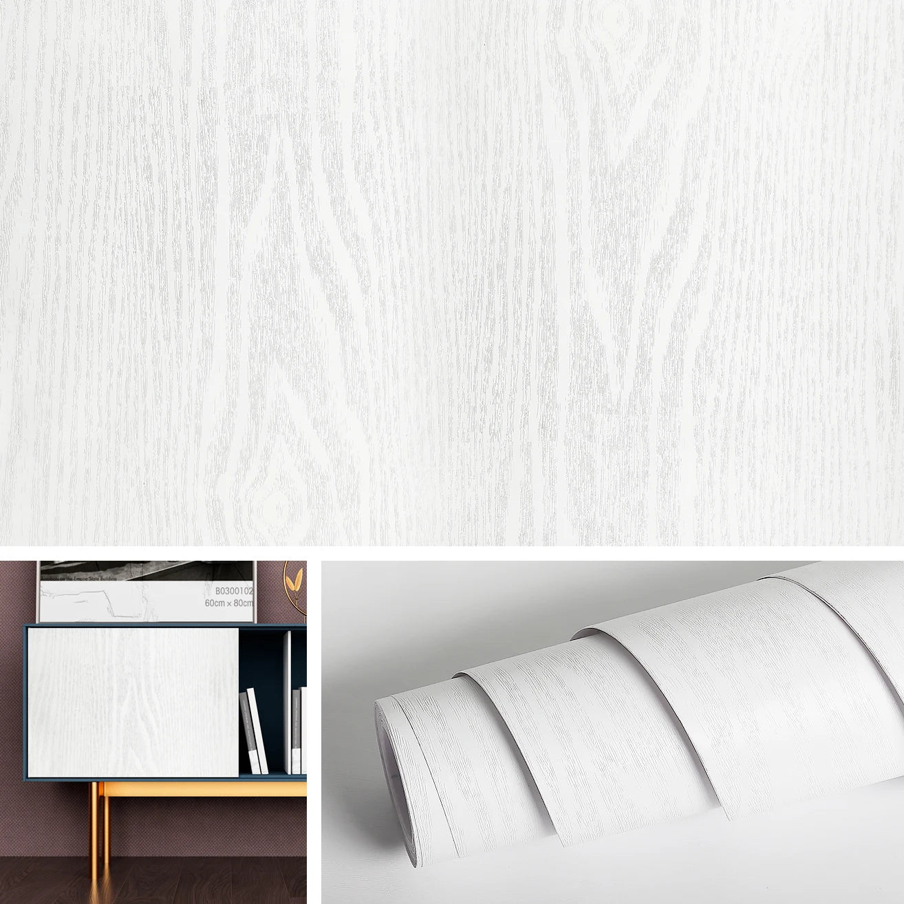 Giấy Dán Tường Vân Gỗ Chống Nước Tự Dính PVC - Daisan Mart