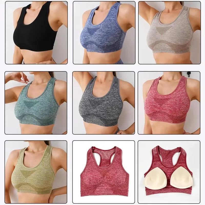 Áo Bra Thể Thao Nữ Đệm Ngực Tập Gym Yoga Thoáng Khí - Daisan Mart