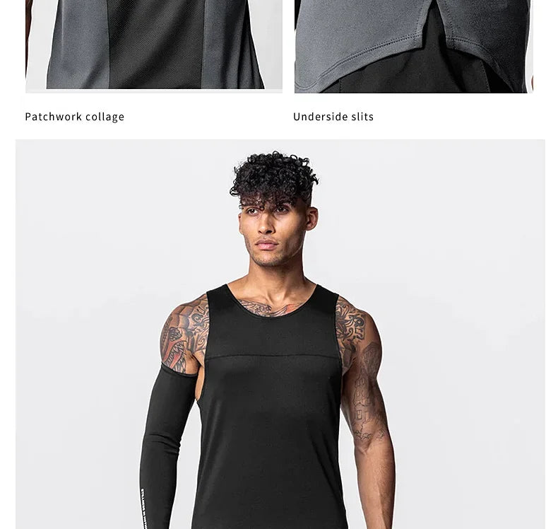 Áo Ba Lỗ Nam Tập Gym Nhanh Khô Cực Mát Thoáng Khí - Daisan Mart