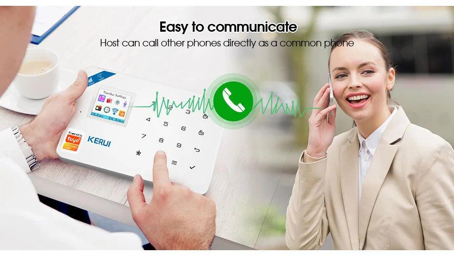Báo Động Chống Trộm KERUI WiFi Thông Minh Nhà - Daisan Mart