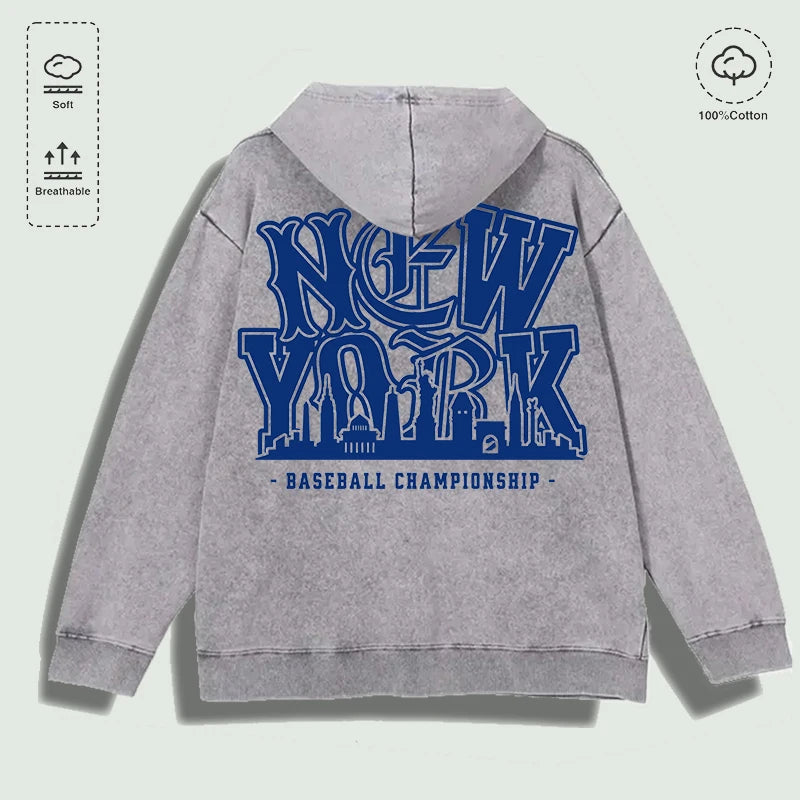 Áo Hoodie Cotton New York 1992 Nhiều Màu Sắc - Daisan Mart