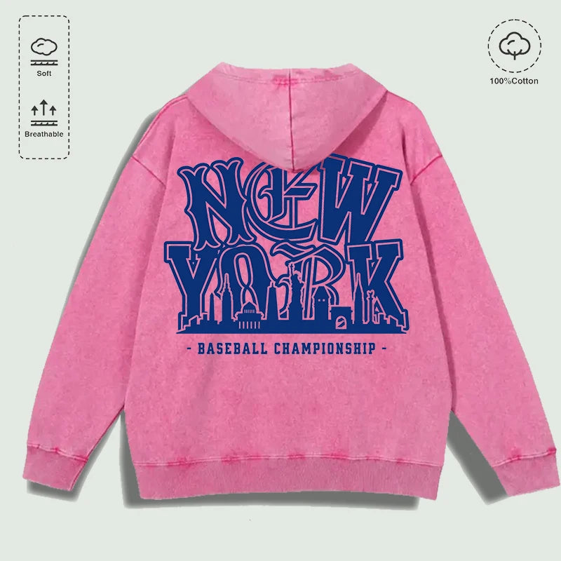 Áo Hoodie Cotton New York 1992 Nhiều Màu Sắc - Daisan Mart