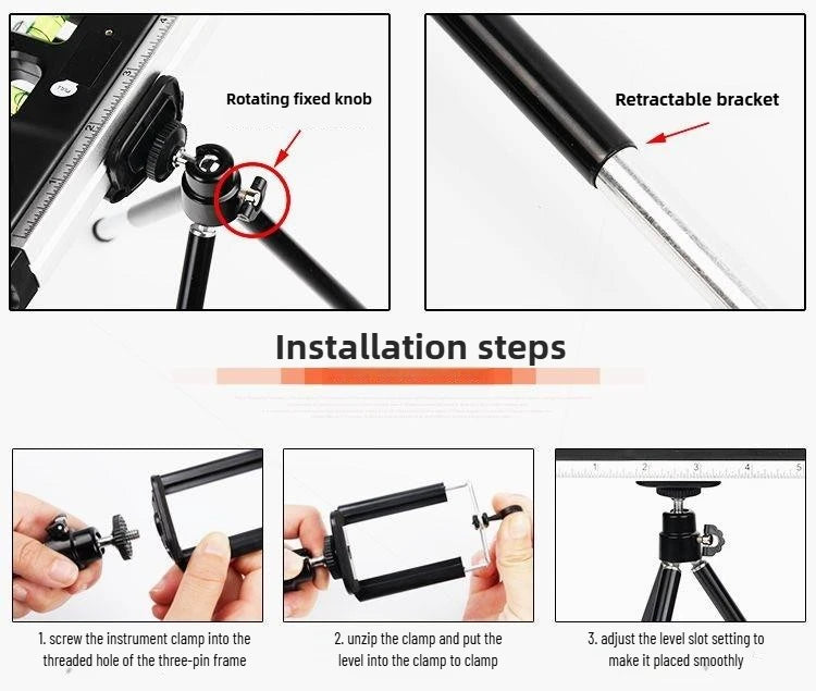 Máy Cân Mực Laser 4in1 Đo Chéo Tự Cân Cho Thợ Mộc - Daisan Mart